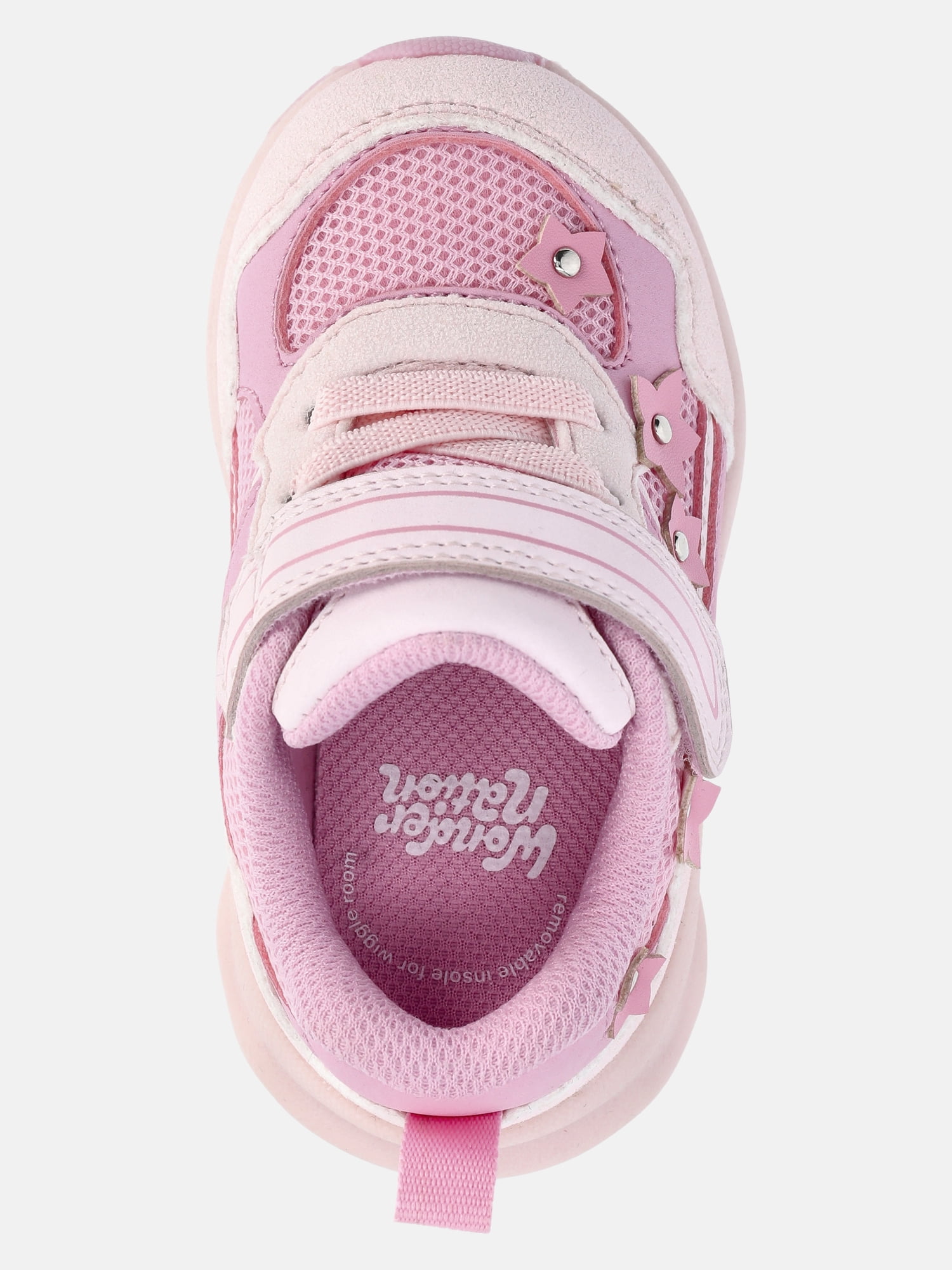 Wonder Nation Baby Girls Chunky Trainer Sneakers
