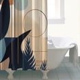 thumbnail image 3 of Modern Boho Shower Curtains, Farmhouse Shower Curtains for Bathroom, Bath Shower Curtain Sets Waterproof Fabric Decor 72×72inch, 3 of 4