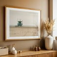 thumbnail image 5 of Lifeguard Stands in Venice, Los Angeles 04 - Los Angeles California Photography Beach Coastal Minimalist Seascape Ocean Beach House Pastel Unframed Wall Art Print 32 x 48 inches, 5 of 7