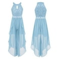 thumbnail image 2 of renvena Kids Girl Sequins Lace Dress Sleeveless Maxi Party Dress Junior Bridesmaid Dress, 2 of 7