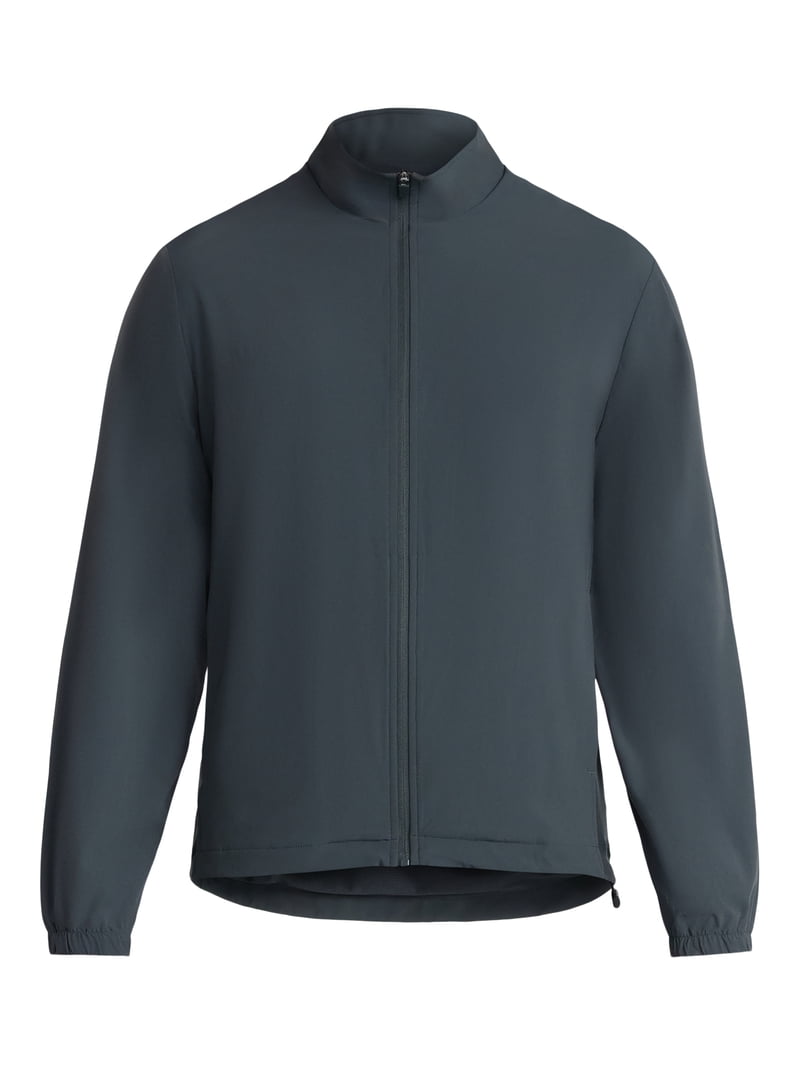Athletic Works Men's and Big Men's Woven Track Jacket, Sizes S-3XL