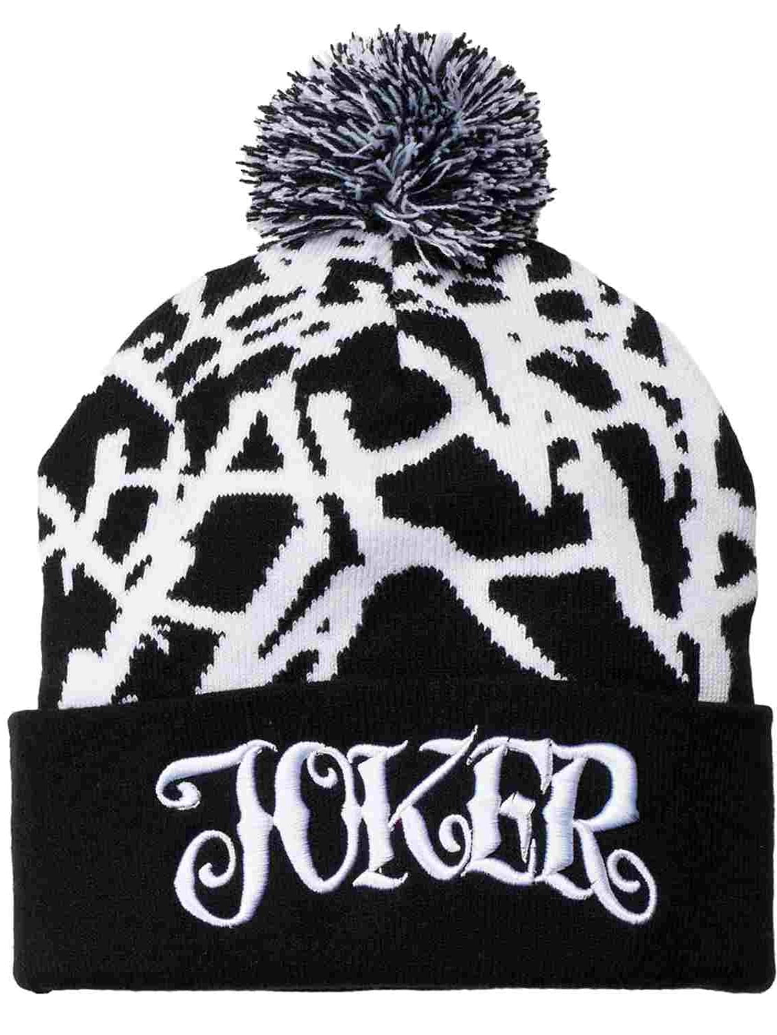 DC Comics - DC Comics Mens Black Suicide Squad Pom Beanie The Joker