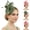 A1-Light Green, variant on sususu Women's Handmade Tea Party Fascinator Hat, Pillbox Derby Hat with Hair Clip, Elegant Formal Fashion Headwear Light Green