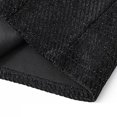 thumbnail image 7 of IWRICH Men's Knit Oversize Polo Shirts Short Sleeve Plus Size Henley Collared Shirt Summer Baggy Streetwear Black XL, 7 of 7