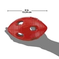 thumbnail image 3 of Dog Jouet pour Chien Nerf 15 cm TPR Bash Treat Football Rouge, 3 of 3
