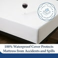 Cosy House Collection Twin Size Luxury Bamboo Mattress Protector 100