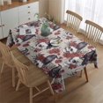 thumbnail image 2 of Halloween Skulls Ravens and Roses Rectangle Tablecloth 60"x84",Waterproof Polyester Rectangle Table Cloth, Wipeable Spillproof Polyester Tablecloth for Dining, Camping, Indoor and Outdoor, 2 of 5