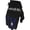 Black , Blue, variant on Stealth Mens Textile Gloves Black/Black SM