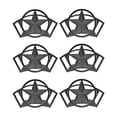 thumbnail image 1 of Liberty Garden Decorative Steel Liberty Star Garden Hose Wall Rack (6 Pack), 1 of 4