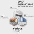 thumbnail image 3 of Digital Display Intelligent Controller Multifunctional WaterElectric Floor Heating WaterGas Boiler Thermostat Compatible with and Assistant, 3 of 7