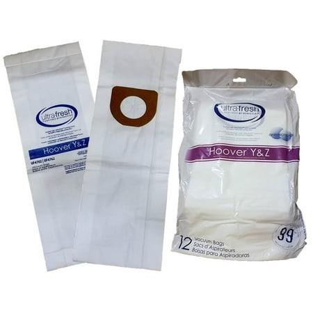 24 Hoover Windtunnel Type Y Vacuum Bags Microfiltration 2 Ply System