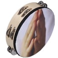 thumbnail image 4 of Hand-Held Tambourine, Stainless Steel Portable Tambourine, Premium For Entertainment Relax, 4 of 8