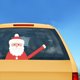 thumbnail image 3 of Sidaley Pegatinas de coche Calcomanías para parabrisas trasero de coche Temática de Navidad Limpiaparabrisas que agita pegatinas Decoración de ventana Automoción decorativa y accesorios No.06 Sidaley VI2047-06B, 3 of 5