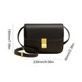 thumbnail image 4 of Bolso Mensajero para Mujer Con Cerradura Metal Versátil PU (L), 4 of 9