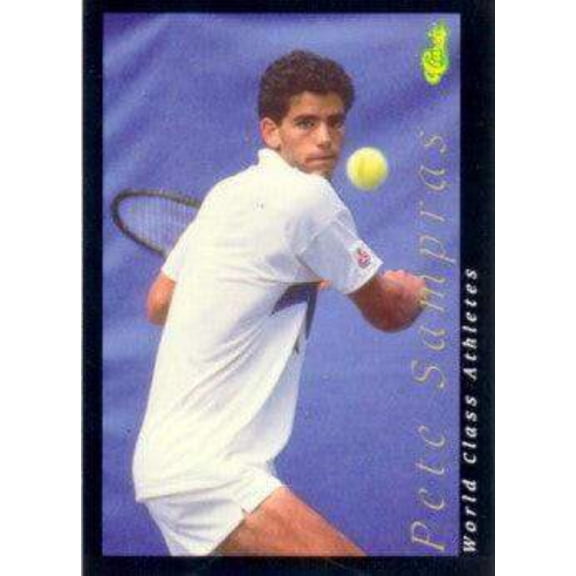 Pete Sampras 1992 Classic World Class Athletes tennis card