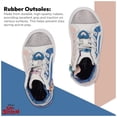thumbnail image 3 of Disney Girls Lilo and Stitch Sneakers, Printed High Top Lace Up Stitch Shoes for Kids Blue - 5, 3 of 5