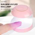 thumbnail image 1 of Mini Nail Fast Manicure Dryer Light Machine LED UV Lámpara de curado USB (Rosa) Ndcxsfigh  Cuidado Belleza, 1 of 6