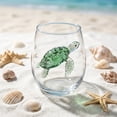 thumbnail image 7 of CuiLiyq 2D Printed Sea Creatures Stemless Wine Glass, Coastal Beach Themed Drinking Tumbler, Nautical Decor Glassware for Water, Wine, Cocktails, Unique Housewarming Gift for Sea Lovers, 7 of 7