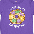 thumbnail image 4 of Inktastic I'm Just Here for the King Cake Boys or Girls Toddler T-Shirt, 4 of 5