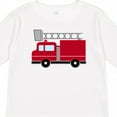 thumbnail image 4 of Inktastic Red Firefighter Fire Truck Boys or Girls Long Sleeve Toddler T-Shirt, 4 of 5