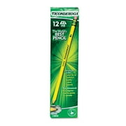 Ticonderoga Pre-Sharpened Pencil, HB, #2, Yellow, Dozen