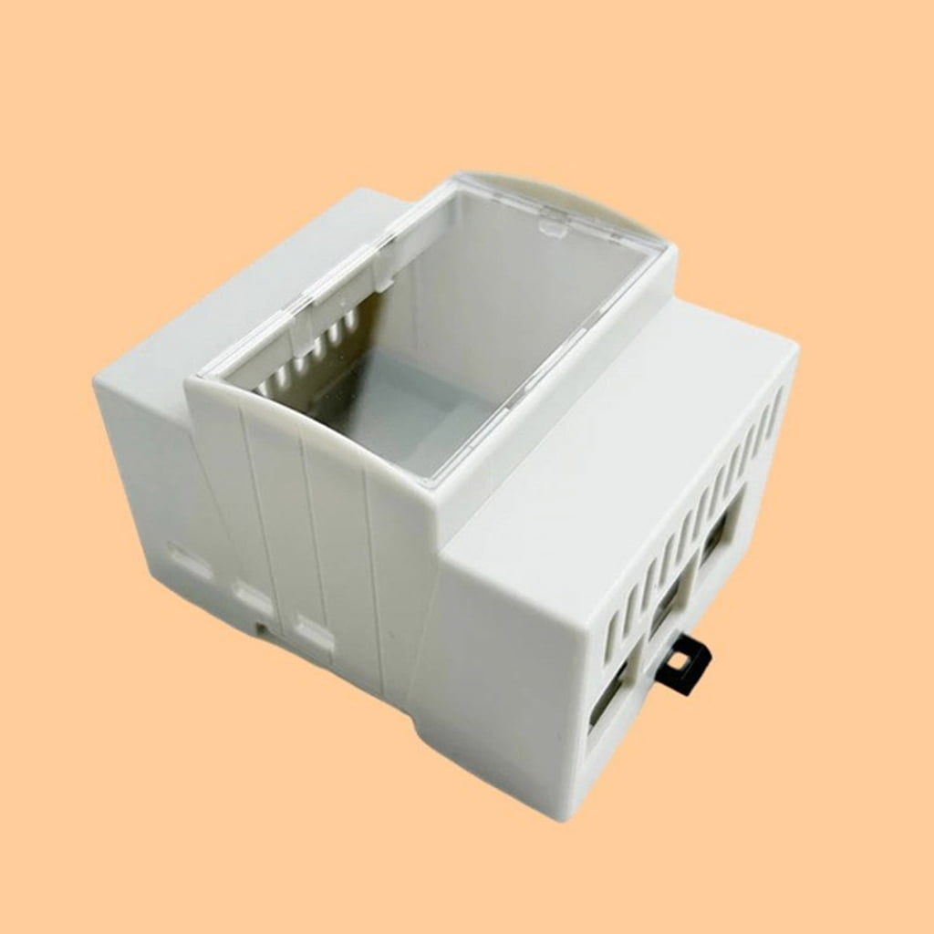 Drrntien ABS Housing Case Cooling Box for RPI5 Board DIN Rail Shell Secure and Snug