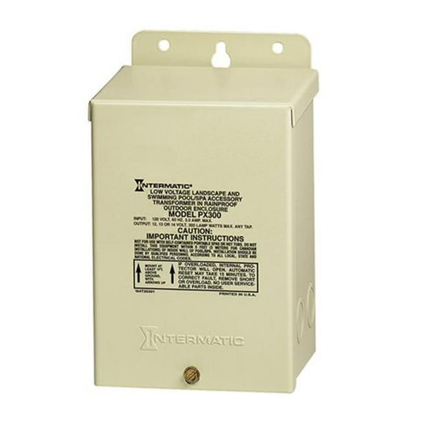 Intermatic PX300 300 watt Pool Light Safety Transformer