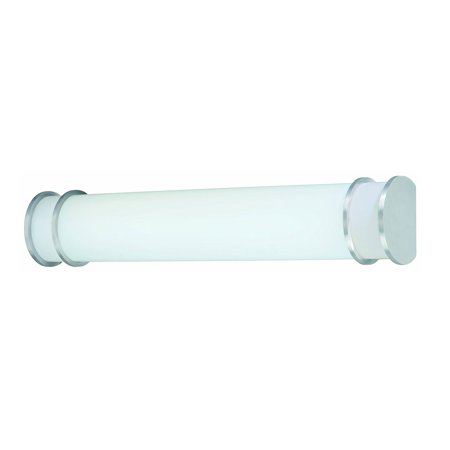 - Thomas Lighting 33 Inch 34W Parallel LED Wall Fixture, Brushed Nickel Finish