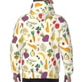 thumbnail image 5 of Hoodies for Men - Vegetable Long Sleeve Comfrt Men'S Fashion Hoodies & Sweatshirts, Sweatshirts for Men Hoodies Pullover Clothing Clothes with Pouch, 5 of 7