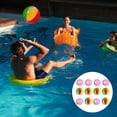 thumbnail image 4 of EeaseCA 12 Pcs Pool Toys Inflatable Light Up Beach Balls Glow Colorful Pool Balls, 4 of 7
