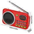 Avdolw Compact Retro Radio with Bluetooth Speaker: Ideal for Elderly