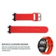 thumbnail image 1 of Correa de reloj de silicona suave Accesorio de banda de repuesto ajustable apto para reloj inteligente Amazfit T Rex 2 Rojo, 1 of 10