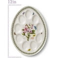 Portmeirion Botanic Garden Devilled Egg Plate (Sweet Pea)
