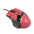thumbnail image 2 of Mouse Gamer Getttech GPM-RGBWR-G1-RD Iluminación RGB 7200 DPI Ajustable 8 Botones Personalizables Alámbrico 1.5M Color rojo, 2 of 7