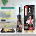 thumbnail image 3 of Meipo Authentic Chinese Plant-Based Temporary Hair Dye, 500ml Chestnut Brown - Non-Stick Scalp Formula, 3-Year Shelf Life, DIY Coloring Comb for At-Home Use, Reliable Quality Craftsmanship, 3 of 6