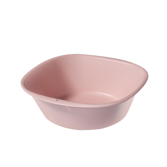 Lavabo portátil, tina de remojo, cuenco para ropa, cubo de limpieza, limpieza facial rosa