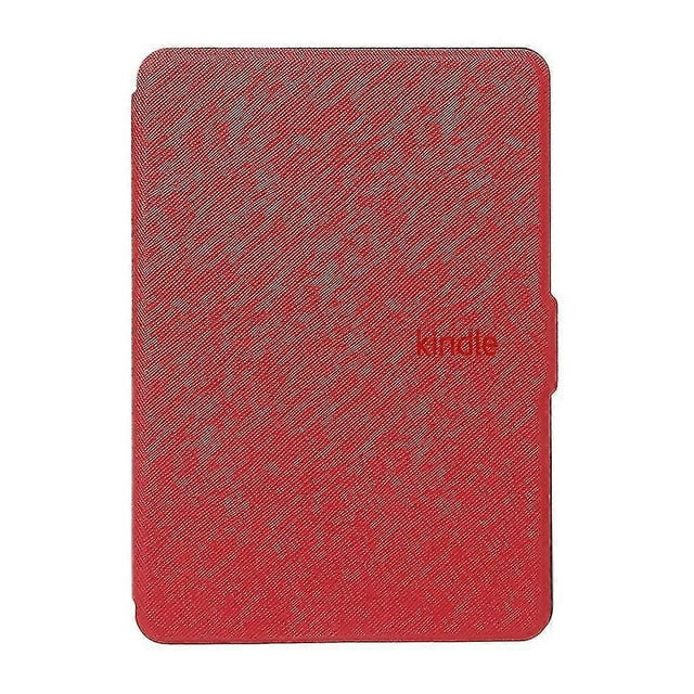 Funda de cuero Dp75sdi para Kindle Paperwhite 1/2/3 con tapa magnética para libros electrónicos