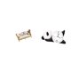 thumbnail image 1 of Sofá De Madera En Miniatura Para Casa De Muñecas, Ideal Para Crear Una Escena De La Vida Cotidiana. Incluye Reloj De Pared Con Forma De Panda. Decoración Moderna Y Adorable Para El Hogar,, 1 of 8
