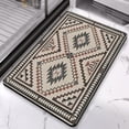 thumbnail image 2 of Transform Your Bathroom Space: Boho Bath Mat, Non-Slip, Ultra Soft, Absorbent, 20x32in - Luxury Machine Washable Bathroom Floor Rug, 2 of 5