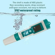 Tcwhniev Digital PH Meter 7 In 1 PH/ORP/EC/TEMP/SALT/S/G/TDS/Water Quality Tester High Precision Water Tester Pen for Household Drinking Water Swimming Pool Aquarium Hydroponics Plants