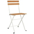 thumbnail image 3 of vidaXL 5 Piece Folding Bistro Set Solid Wood Acacia and Steel, 3 of 5