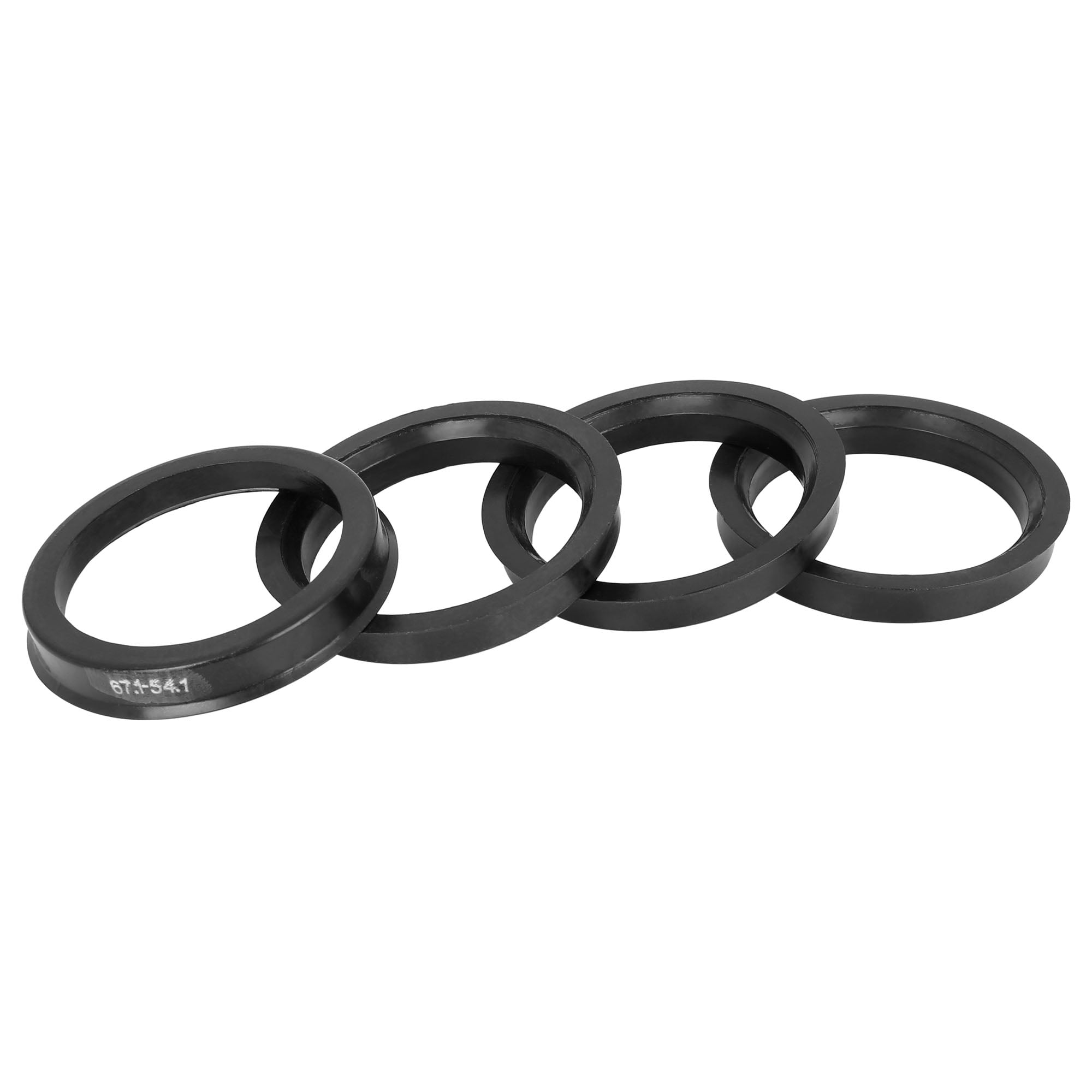 4pcs Plastic 67.1mm to 54.1mm Car Hub Centric Rings Wheel Spacer