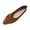 Brown, variant on Khaki Womens Soft Sole Pointed Toe Loafers Flats Bow Accent Trendy Versatile Slip On Mule