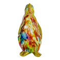 thumbnail image 2 of Escultura creativa de pingüino, adornos, figuritas, estatua artesanal de resina pintada para escritorio, estantería, fiesta, cocina, sala de estar colorido pequeño BLESIY Escultura Pinguino, 2 of 8