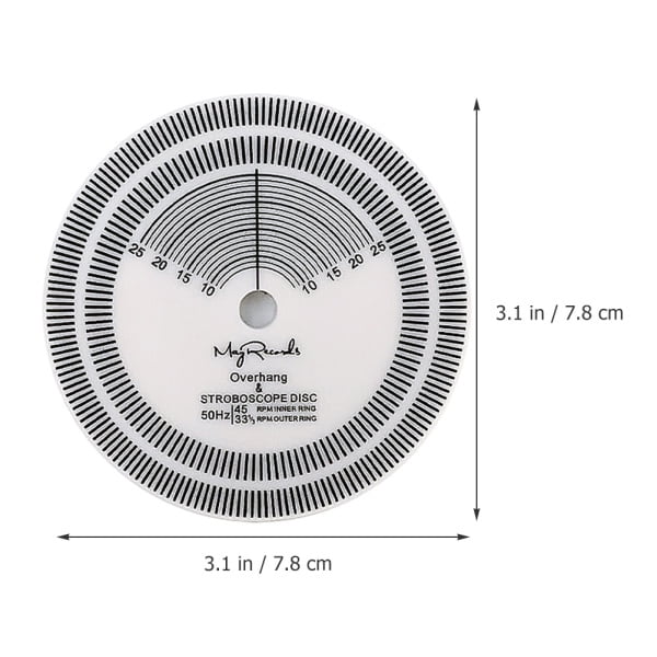 Vinyl Record Player Speed Meter Instrument Rotary Speed Calibration Tool  Vinyl Record Supplies 