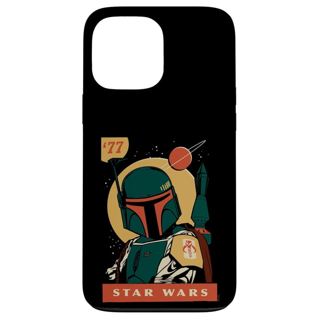 Funda de teléfono STAR WARS Boba Fett '77 para iPhone 13 Pro Max