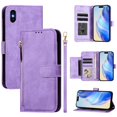 thumbnail image 3 of Funda para iPhone Xs Max Cartera de Mano con Cremallera y Correa Cruzada Desmontable, 3 of 5