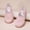 Pink, variant on Swuxness Toddler Flats Soft Soled Dance Shoes Leather Front for Dancing Physical Training