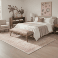 thumbnail image 3 of GENIMO 5'x7' Area Rug for Living Room, Washable Non Slip Soft Vintage Persian Rug for Bedroom Dining Room Home Office, Dusty Blush, 3 of 7