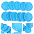 thumbnail image 4 of 44pcs Plastic Book Binding Discs Leaf Binder Binder Rings for DIY Notepads Planners, 4 of 6